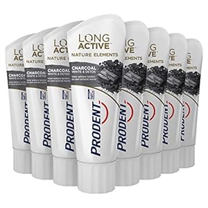 Prodent Charcoal White & Detox Tandpasta – 12 x 75 ml – Voordeelverpakking