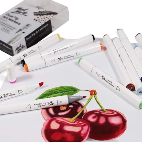 Miniatura 5 de Marcadores artísticos de doble punta (12 piezas)