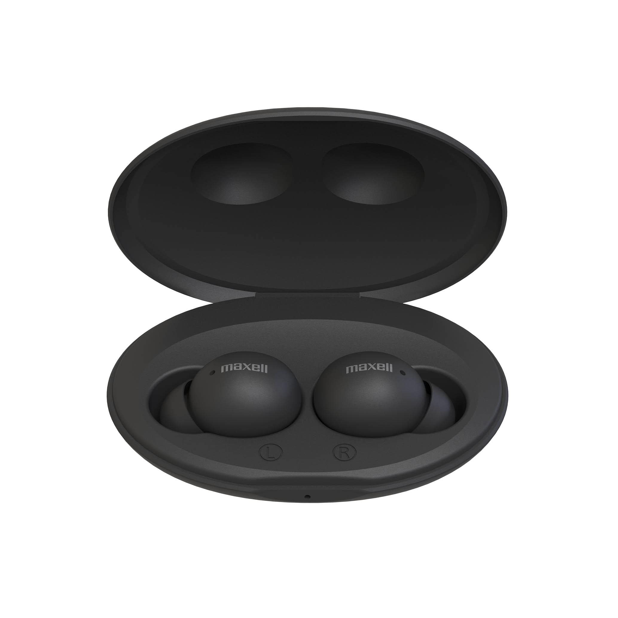 maxell ワイヤレスイヤホン ブラック MXH-BTW510Bluetooth対応完全ワイヤレスカナル型ヘッドホン