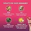 Biotin Gummies for Hair, Skin & Nails. 5,000 mcg High Potency Vegan Vitamins for Faster Hair Growth, Stronger Nails & Healthy Skin. with Vitamins C & E, 30 Gummies #2
