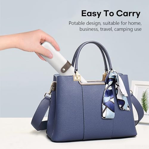 HuBDIC HubiCare Tragbares UV-Zahnbürsten-Desinfektionsmittel, Reiseetui, Zyklus, wiederaufladbarer Sterilisator, Box, Reinigerhalter, passend für elektrische Zahnbürstenköpfe und Handbuch (1 Packung)