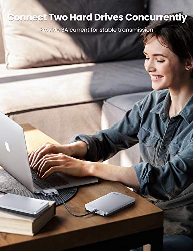 Hub USB C Adattatore Type C con 2 Porte Compatibile con MacBook PRO Air M2 M1 - Hub USB - Immagine 3