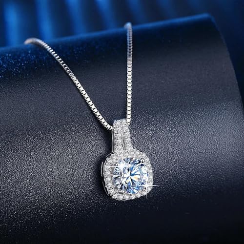 Collier Tendance ZYFSHA avec pendentif géométrie brillante au tempérament chic