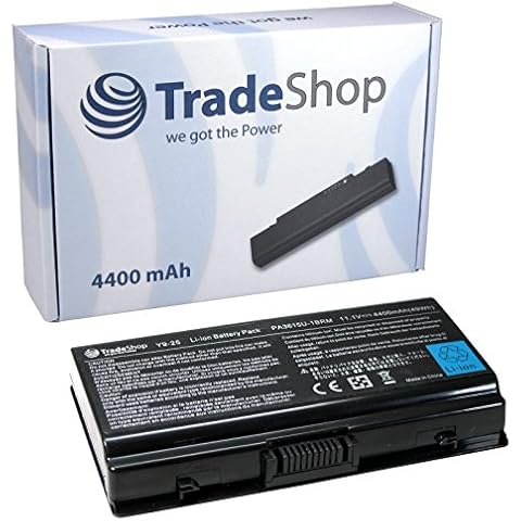 Trade-Shop Batería de ion de litio compatible con Toshiba PA3615U Cover