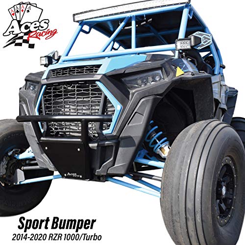 (2014-2021) RZR 1000   Turbo Front Sport Bumper (Black)