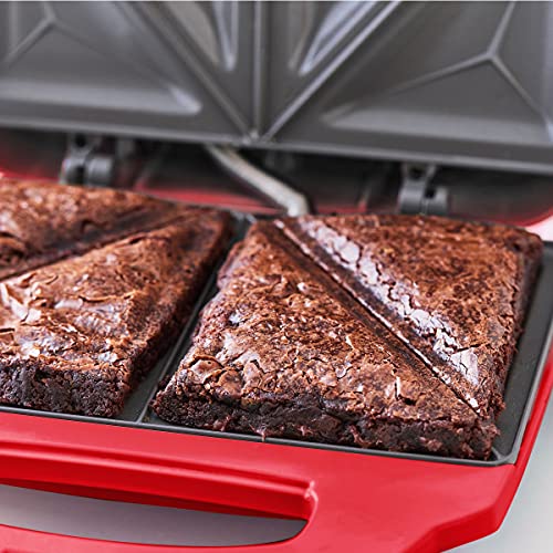 Greenlife Pro Electric Panini Press Grill And Sandwich Maker, Healthy Ceramic Nonstick Plates, Easy Indicator Light, Pfas-Free, Red #TOP1