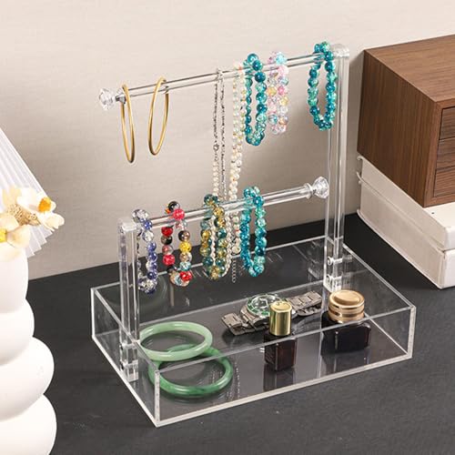 Boîte de rangement acrylique pour bracelets : finis les bijoux perdus