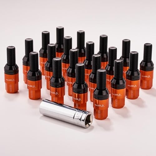 JKAPCYJFHF �݊��� 20���� M14x1.5 �z�C�[�����O�{���g�Z�b�g 28mm�V�����N�{�[�� �݊��� SEAT �X�^�b�h�p �݊��� Audi �p �݊��� VW �p �x���c�p �I�����W