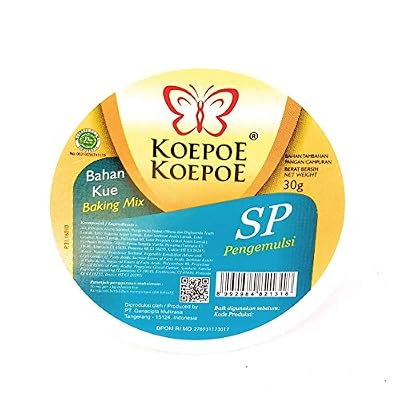 Koepoe-koepoe Baking Mix SP Emulsifiers, 30 Gram (Pack of 6)