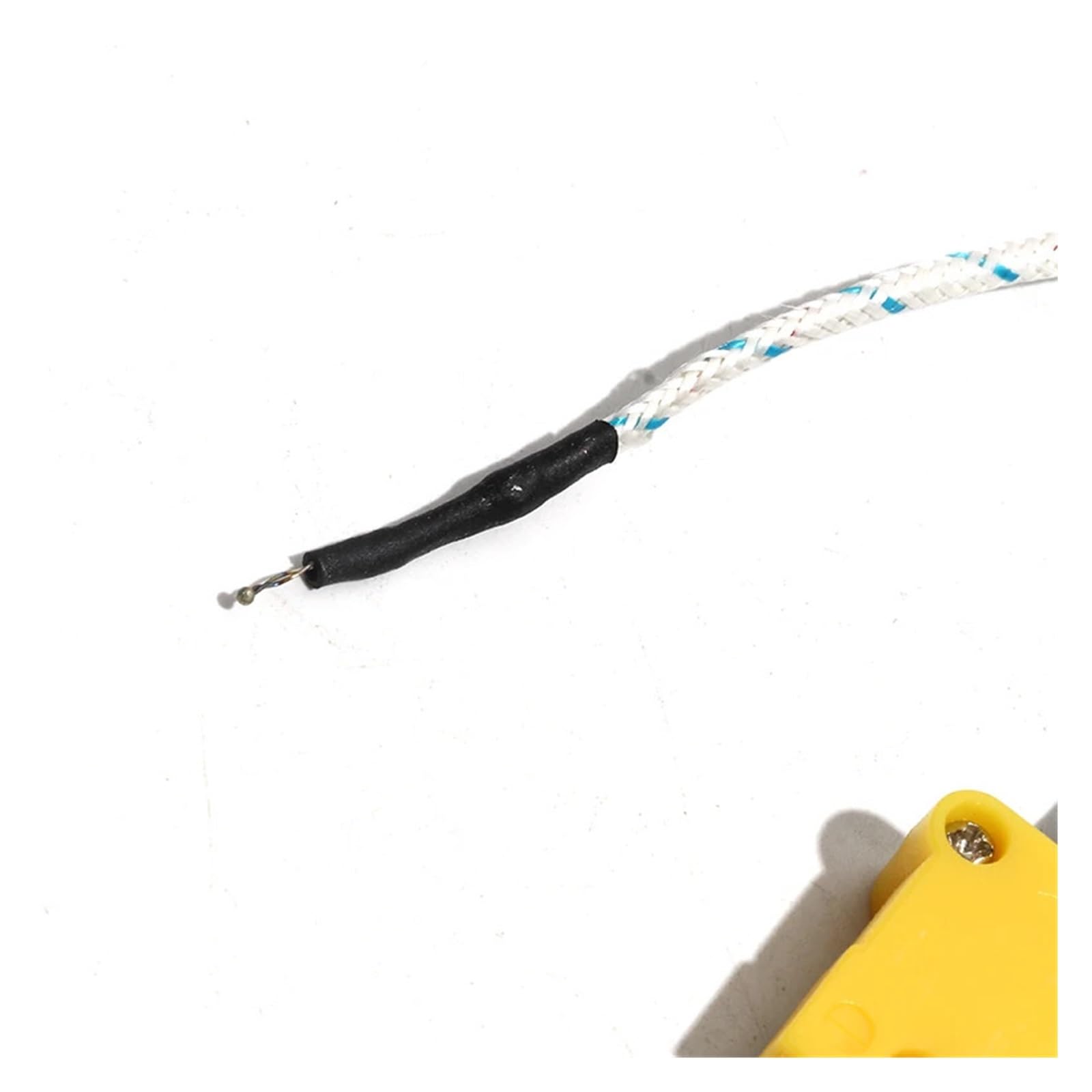 4 m/5 m/6 m/10 m drut z włókna szklanego czujnik termopary typu K do testera wysokiej temperatury TM-902C/TES-1310/6801 (kabel 5M)