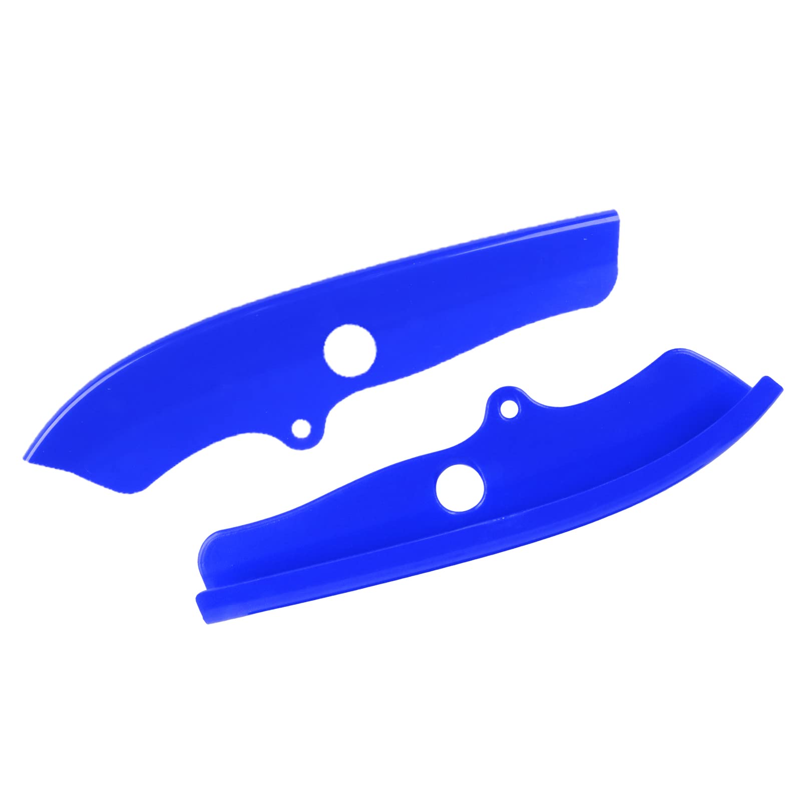 Front Bumper Lip of 2 Pcs - Carbon Fiber Splitter Protector Cover Carbon Fiber Type Compatible with 2015-2020 Dodge Challenger Scat Pack R/T GT SRT/SRT 392 Plus, Blue