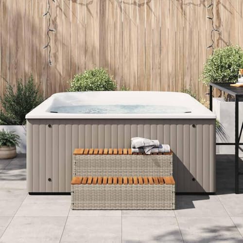 Escalón de bañera de hidromasaje, escalón antideslizante ajustable para un fácil acceso, seguridad y estabilidad, ideal para piscinas enterradas y sobre el suelo