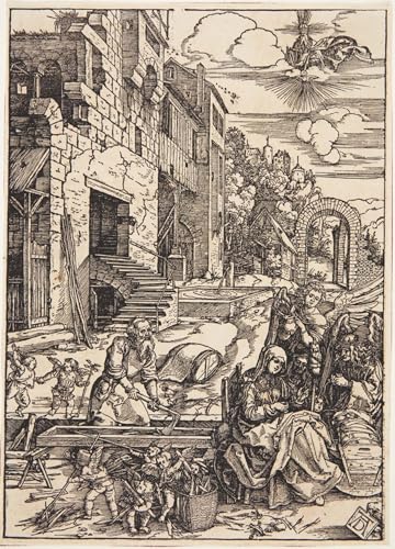 Tableaux Affiche de Arts Albrecht Dürer Sainte Famille Égypte Décoration Salon