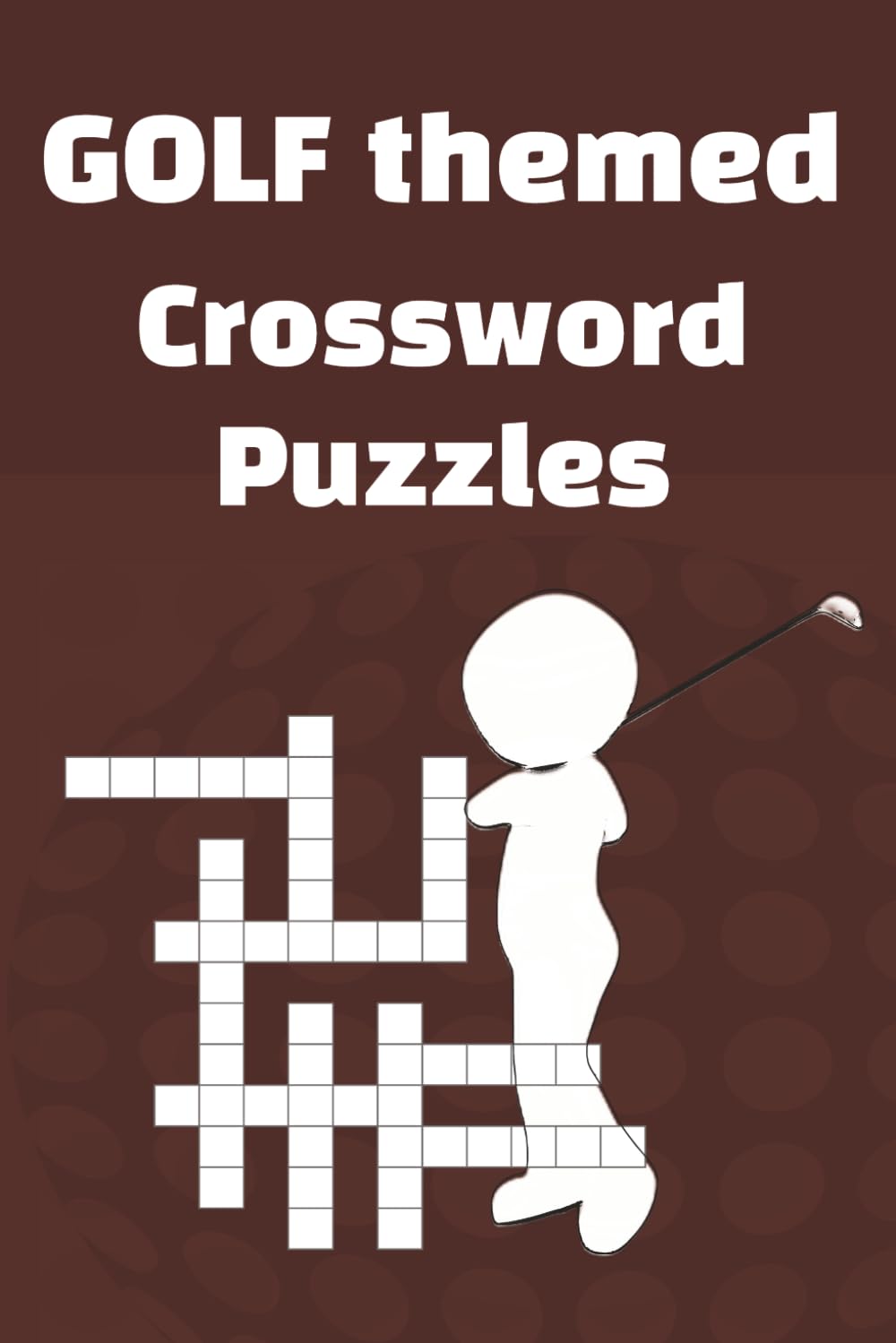 Golf Themed Crossword puzzle book