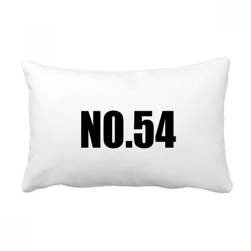 Coussin Chanceux No.54 personnalisé idée cadeau originale pour la maison