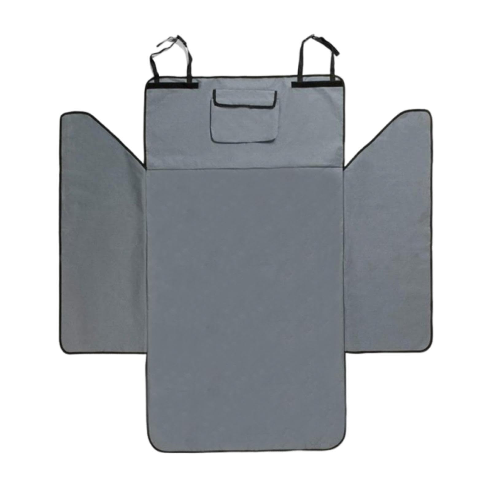 Hunde Kofferraum Schutzmatte Auto Kofferraumauflage Hundematte Sitzschutz Wasserdichtes Und Kratzfestes Oxford Material für Tierhalter Autopflege Reis, Grau, 147cmx105cm