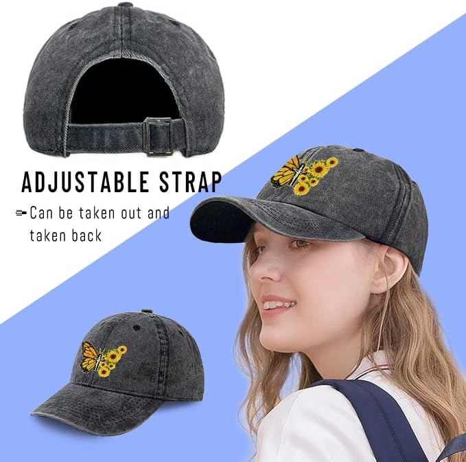 Gorra de béisbol unisex ajustable de algodón lavado vintage miniatura 5