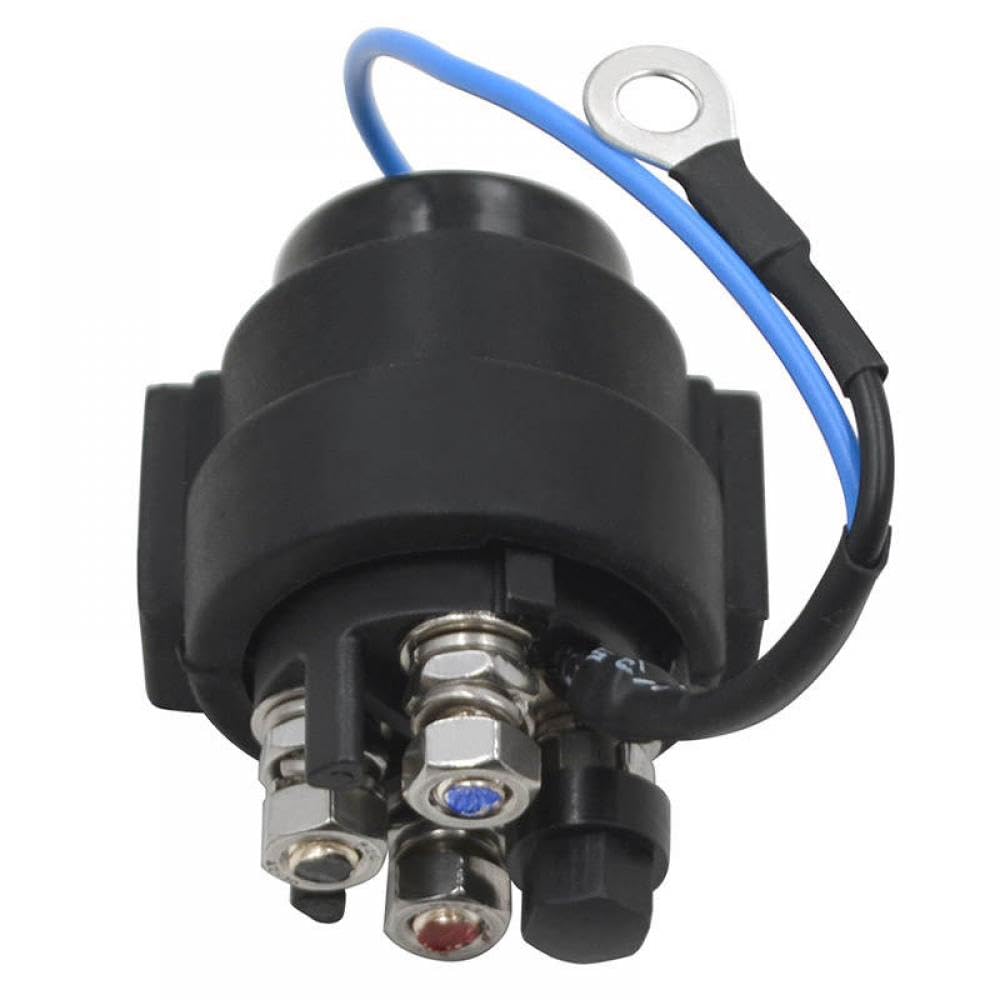Relè Elettromagnetico Di Avviamento Per Verricello 12V Compatibile Con Tilt Motors F75TLR F80TJR F80TLR F80TXR F100TXR F100TLR Abbina 570188