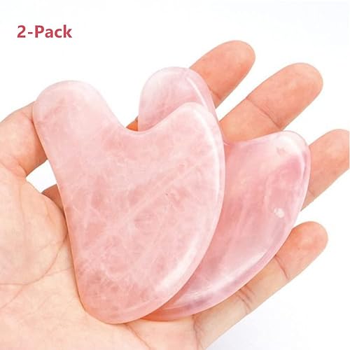 image for Lippbest 2-Pack Gua Sha Facial Tools Skin Care Products for Face Lifti