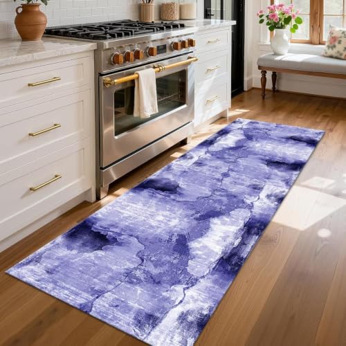 Tapis de cuisine devant évier lavable 90x100 tapis de passage - 4