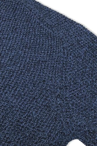Pull en tricot gaufré Xact col rond idéal pour vos sorties décontractées