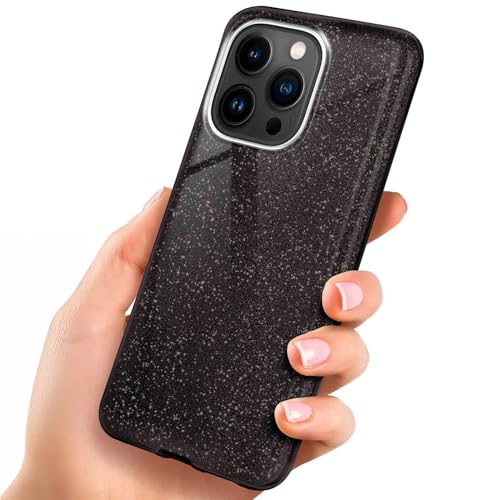 Coque paillettes iPhone 15 Pro Max ONEFLOW en TPU fin avec protection de caméra intégrée