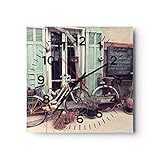 Lautlose Wanduhr kann für eine fantastische Atmosphäre im Raum sorgen. Gesamtmaß: 30cm x 30cm. Wanduhr - Glasuhr Die Vielseitigkeit der Anwendung Wanduhren macht es möglich, diese Bilder in jedem Interieur, das im skandinavischen, glamourösen, minimalistischen, Boho- und sogar industriellen Stil eingerichtet ist, einzusetzen. Uhrwand verleiht Ihrem Interieur einen einzigartigen Charakter und Stil. Wanduhr ist eine perfekte und zeitlose dekoratieve Lösung für jeden Raum.