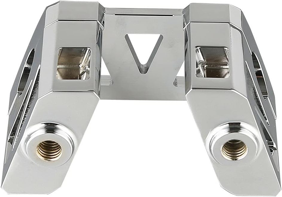 TCMT Motor 1" 25mm Handlebar Mount Riser Fit For Harley Dyna Wide Super Glide Switchback FLD FXD FXDF FXDB 2006-2017