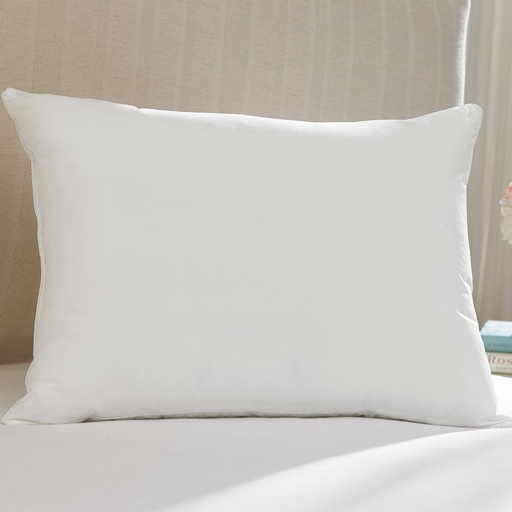 Night Comfort White Anti Allergy Polycotton Ultra Soft Touch Bounce Back Hollowfibre Deep Sleep Pillows (Pack Of 2)