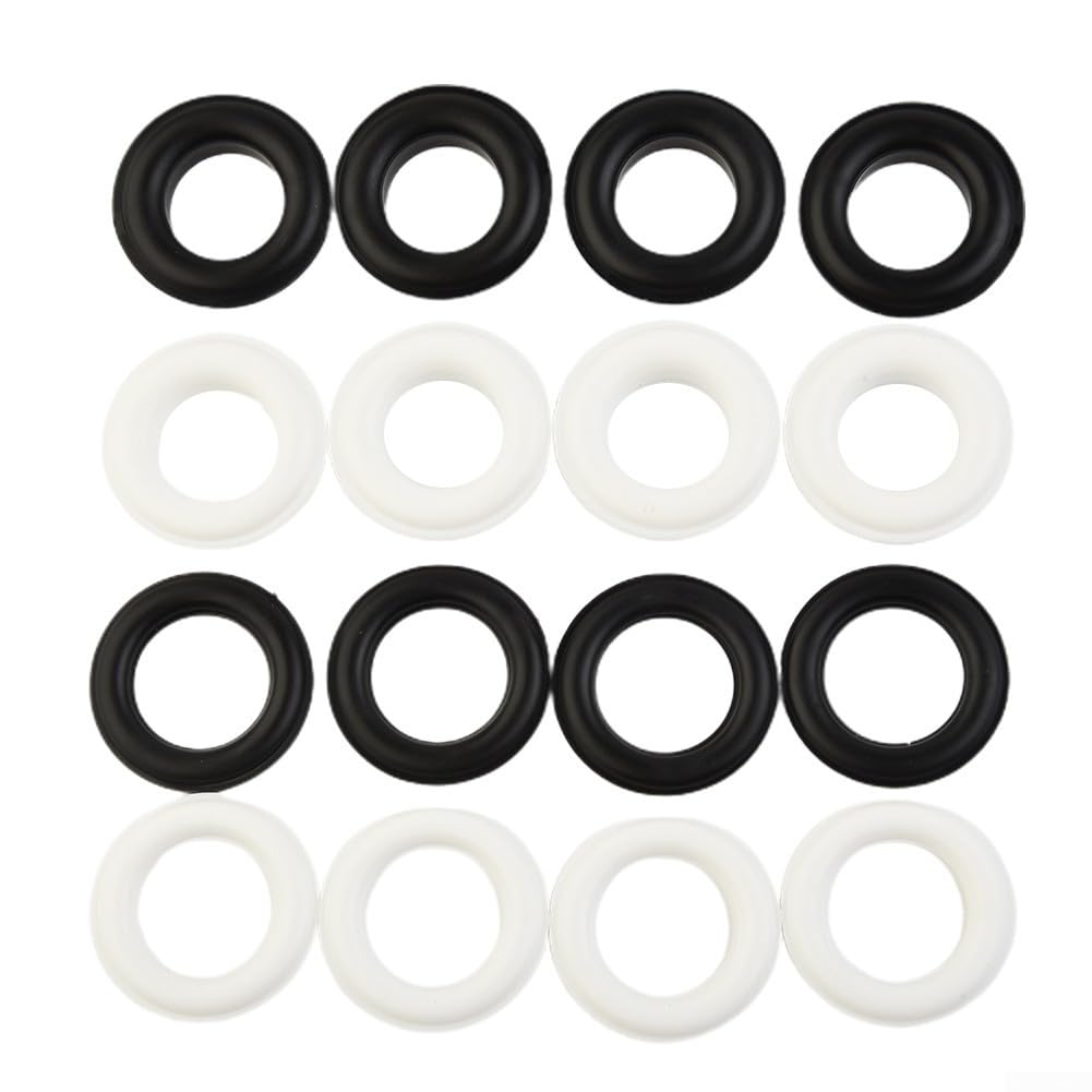 Kit di occhielli a pressione in resina, interni regolabili, esterno 15 mm, esterno 28 mm, chiusura per foro dell'aria in plastica, autobloccante, maschio femmina, per riparazione teloni, tende da sole