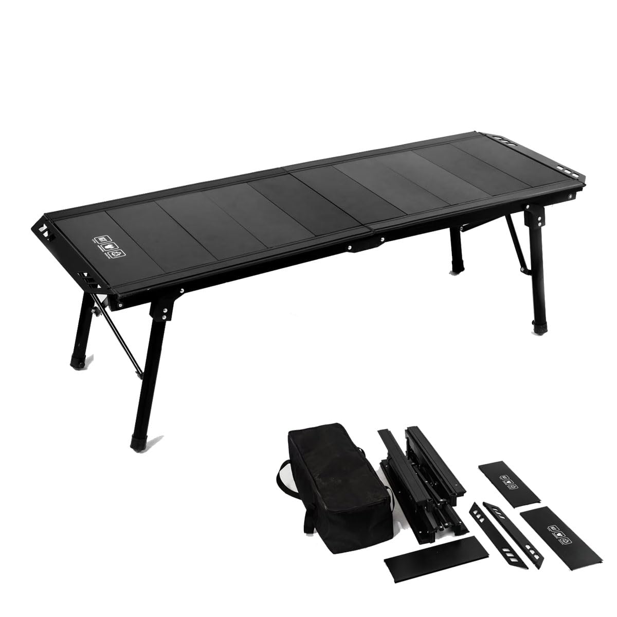 DOGBOO IGTキャンプテーブル フォールディング アルミウッドローテーブル Amazon.co.jp: DOGBOO IGTキャンプテーブル アウトドアテーブル