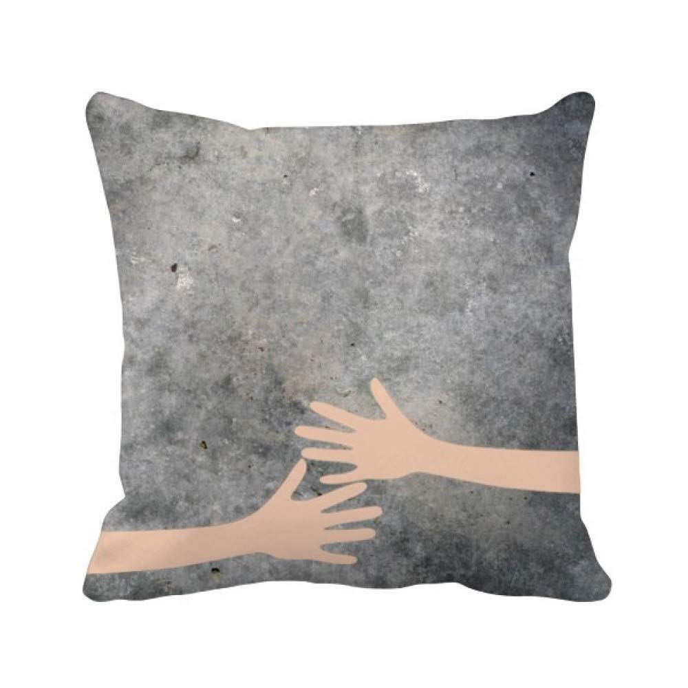 Coussin de marbre blanc noir drap de lit salon canapé motif géométrique