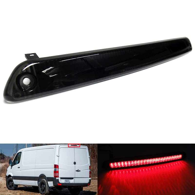 Troisième feu stop LED noir fumé pour MB Sprinter 906 907 et Crafter
