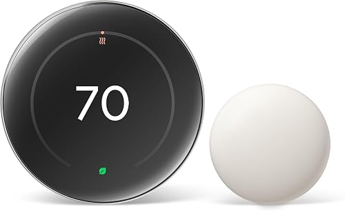 Google Nest Learning Thermostat Pro Edition (4th Gen, 2024) Polished Silver