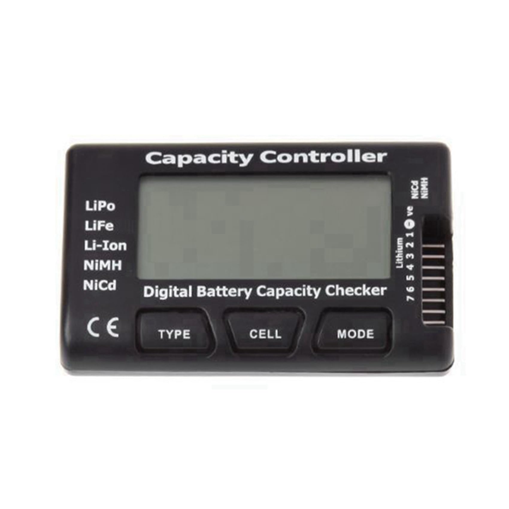 10X RC Cellmeter 7 Tester di Controllo Della Capacità Della Batteria Digitale Tester di Tensione per Misuratore di Celle Li-Ion NiMH Nicd LiPo Life