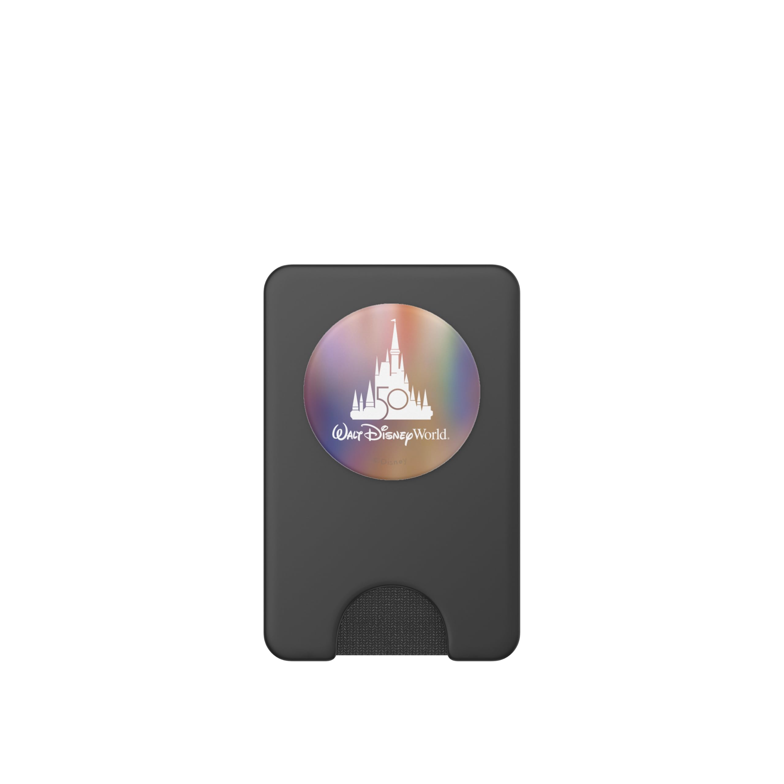 Walt Disney World 50th Anniversary Castle PopSockets PopWallet for MagSafe, Black - Image 2