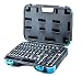 Capri Tools 1/4-Inch Drive Master Socket Set with Ratchets, Adapters and Extensions, 51-Piece
