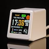 [Fonctionnalité intelligente] Faites l'expérience de la compatibilité avec cette horloge météo qui offre des mises à jour météorologiques mondiales précises tout en ajustant automatiquement la luminosité pour une visibilité nocturne idéale.