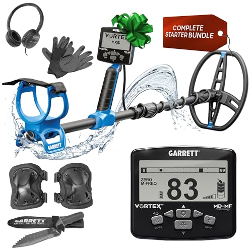 Image of Garrett Metal Detectors Vortex VX5 Bundle, Waterproof to 16 ft