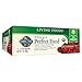Garden of Life Organic Perfect Food Whole Food Fruit and Greens Bars with Fiber and Probiotics, Vegetarian, Red Raspberry 64g bars (12 per carton)