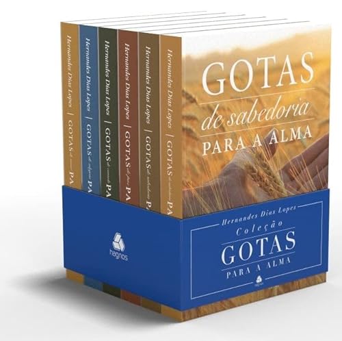 Coleção gotas para alma: (Kit 6 livros) | Hernandes Dias Lopes