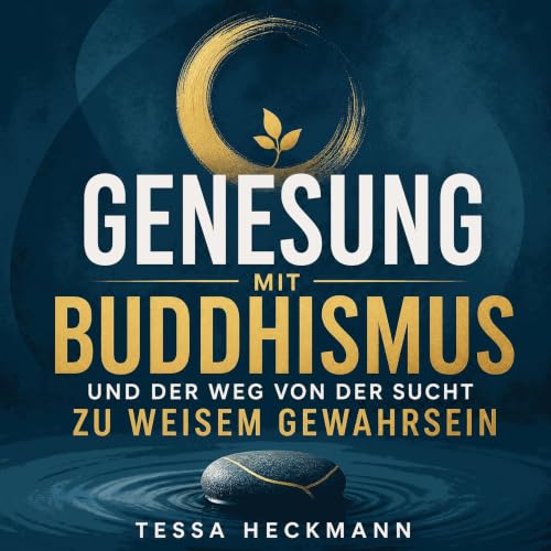『Genesung mit Buddhismus und der Weg von der Sucht zu weisem Gewahrsein』のカバーアート