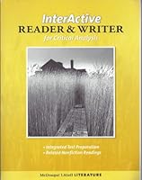 McDougal Littell Literature: The American Experience- Interactive Reader & Writer for Critical Analysis, Grade 11 0618921028 Book Cover