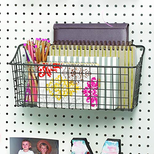 image for Spectrum Diversified Spectrum Pegboard & Wall Mount Wire Basket Extra 