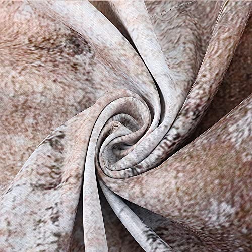 Lalilo Brown Grey Kitchen Curtains Abstract Art Valances For Windows Blackout Window Treatment Valances Rod Pocket Curtain Valance For Bathroom Bedroom Living Room Cafe,52 X 18 Inch,2 Panel #TOP6