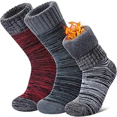 3 Pairs Mixed Red Green Grey