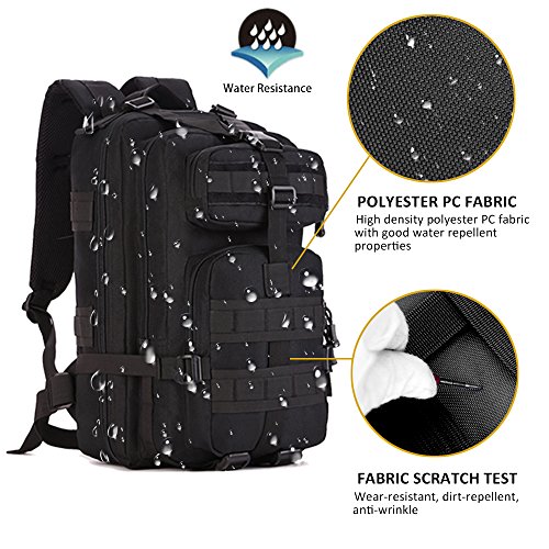 Zology Multi-Functional 40L – High Yield for Men Military Army Tactical Backpack Camping Hiking Bag Outdoor Bag Woman with a Cup - Image 4