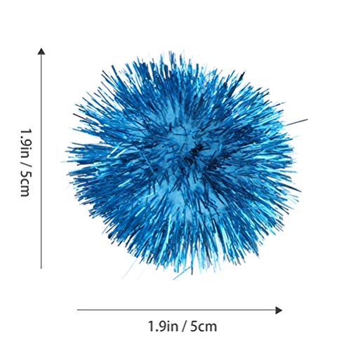POPETPOP 5Cm Engraçado da Arranhadura Do Gato Brinquedo Bola Gatinho Brinquedos Bolas Sparkle Sortid