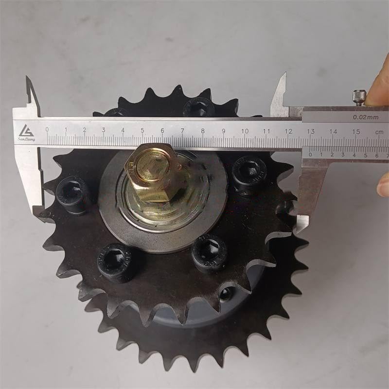 1PC Escalator Drive Assembly Gear Wheel 29 Teeth & 24 Teeth D155mm/130mm M16 Use for Escalator Accessories