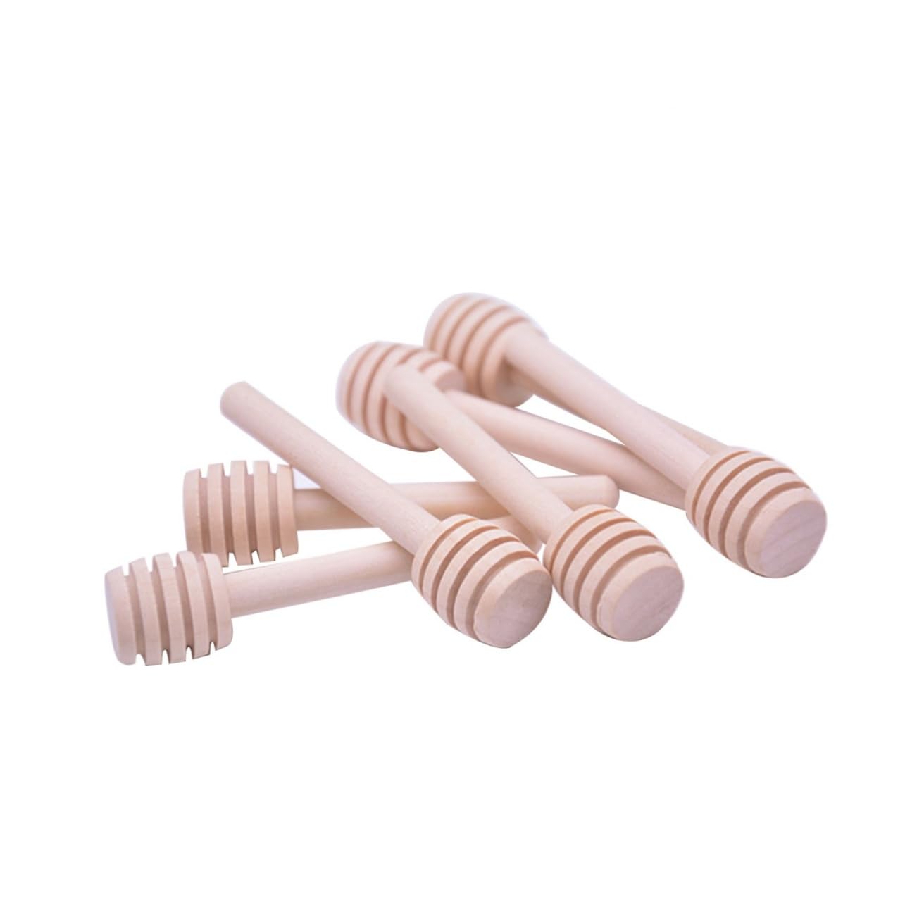 MAGICLULU Mini Wooden Honey Dippers Sturdy Stir Sticks for Honey Tea Coffee Molasses Party Favors